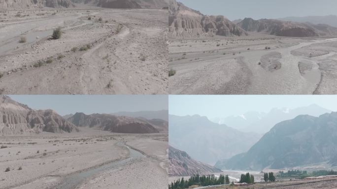 4k-航拍新疆戈壁-3