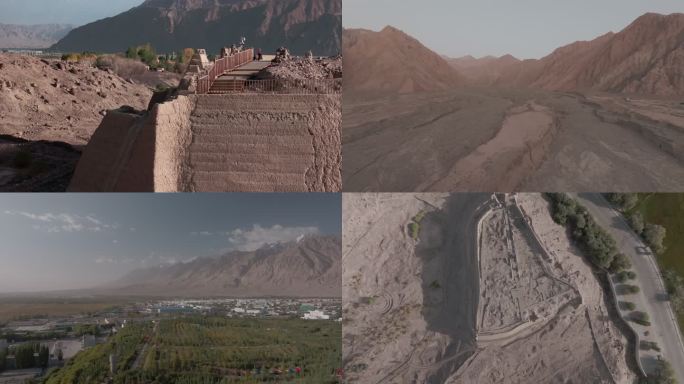 4k-航拍新疆戈壁-2