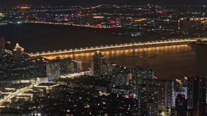 瑞安 瑞安夜景 飞云江大桥 飞云江