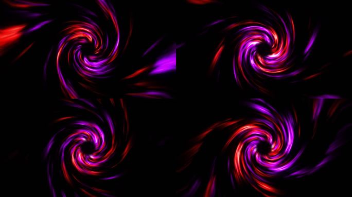抽象彩色液体背景动画视频，抽象彩色波浪无缝循环。