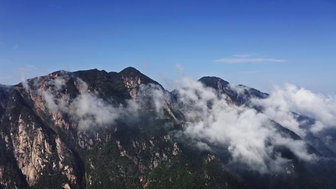 云海山川森林云大山风景云海云雾山水风光山