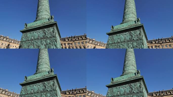 旺多姆圆柱，法国巴黎旺多姆广场