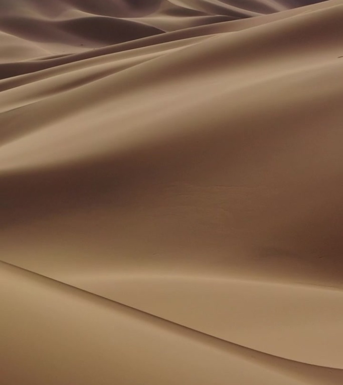 蒙古国戈壁沙漠沙丘鸟瞰图