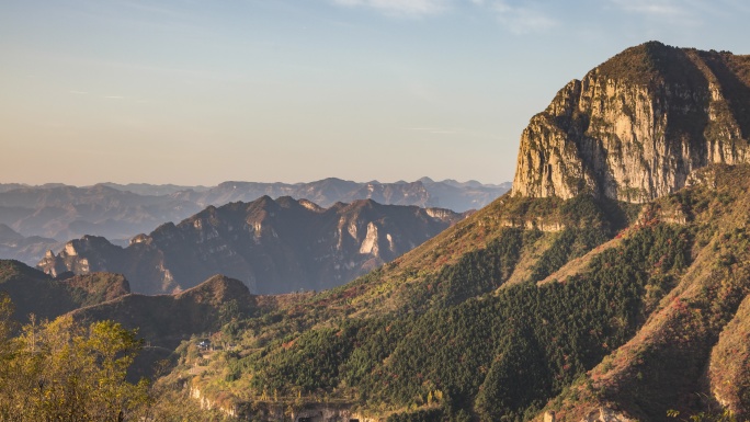 8K南太行山自然风景延时