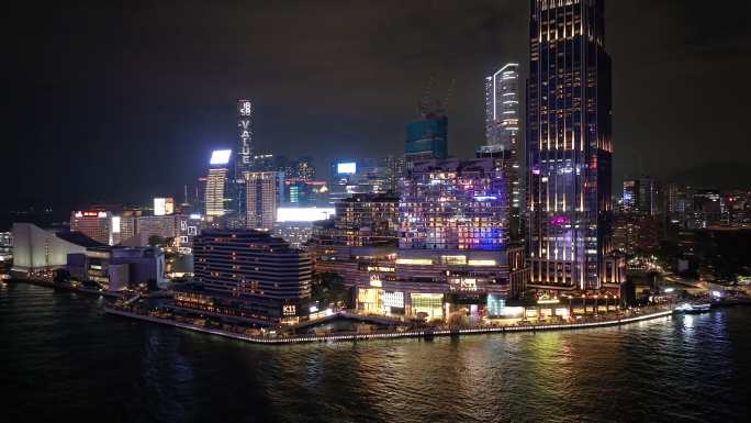 香港星光大道夜景