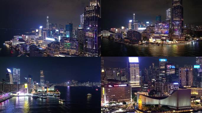 香港星光大道夜景