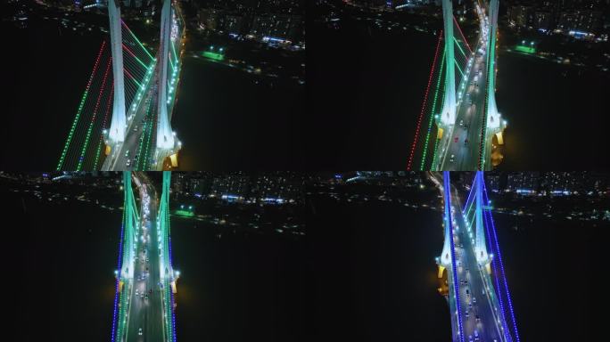 【正版素材】惠州夜景合生大桥0732