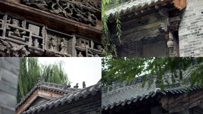 古建筑传统老旧庭院