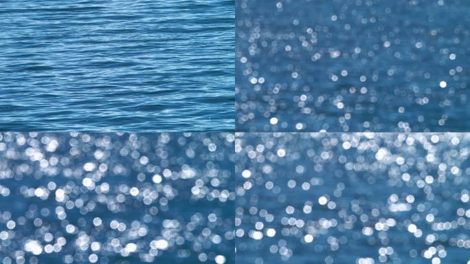 波光粼粼波纹水面湖面江面湖水河流光斑波光