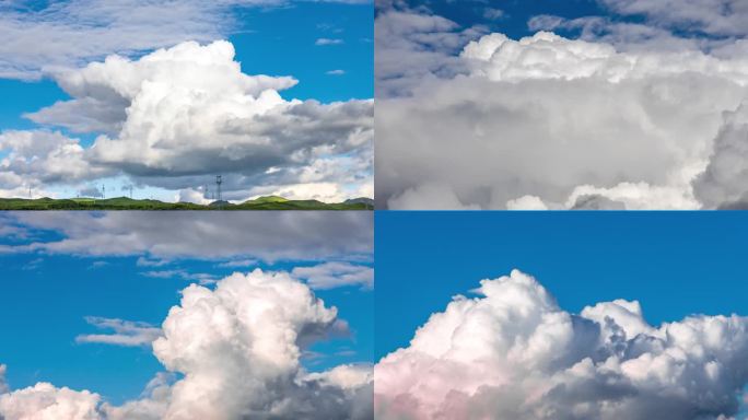 夏日晴空