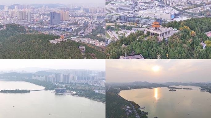 徐州 云龙湖 观景台 旅游城市 云龙山