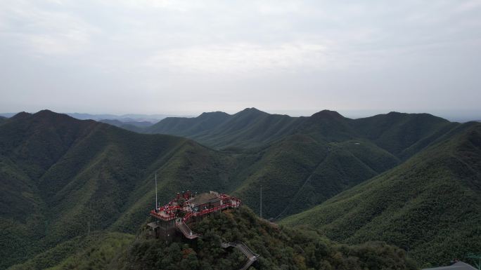 江苏溧阳南山竹海景区航拍