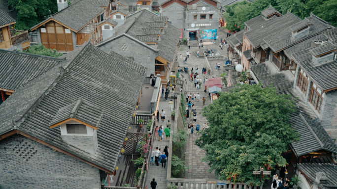 重庆十八梯古街景点