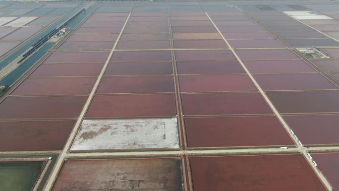 天津汉沽盐场航拍