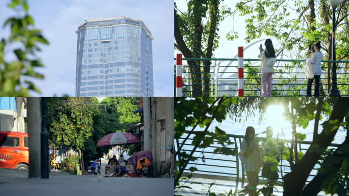 广西柳州休闲旅游城市铁桥火车网红打卡点