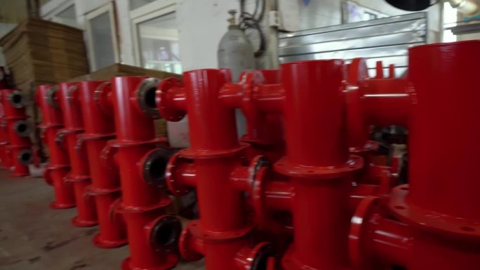 工业管材生产厂消防栓红色出厂明细