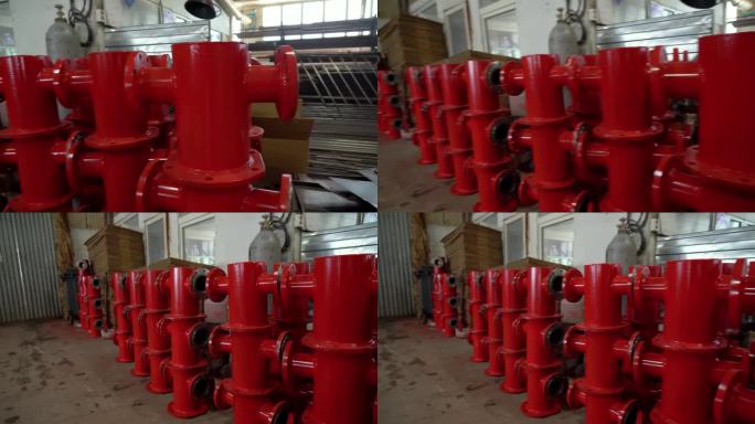 工业管材生产厂消防栓红色出厂明细