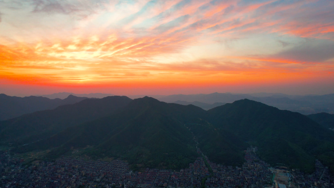 富阳富春山日出