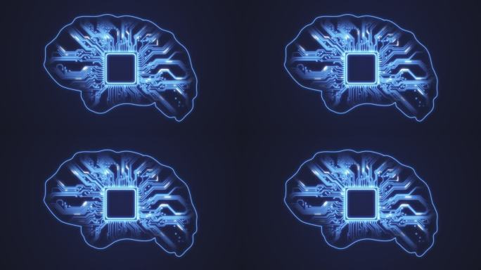 在人脑中植入电子芯片。