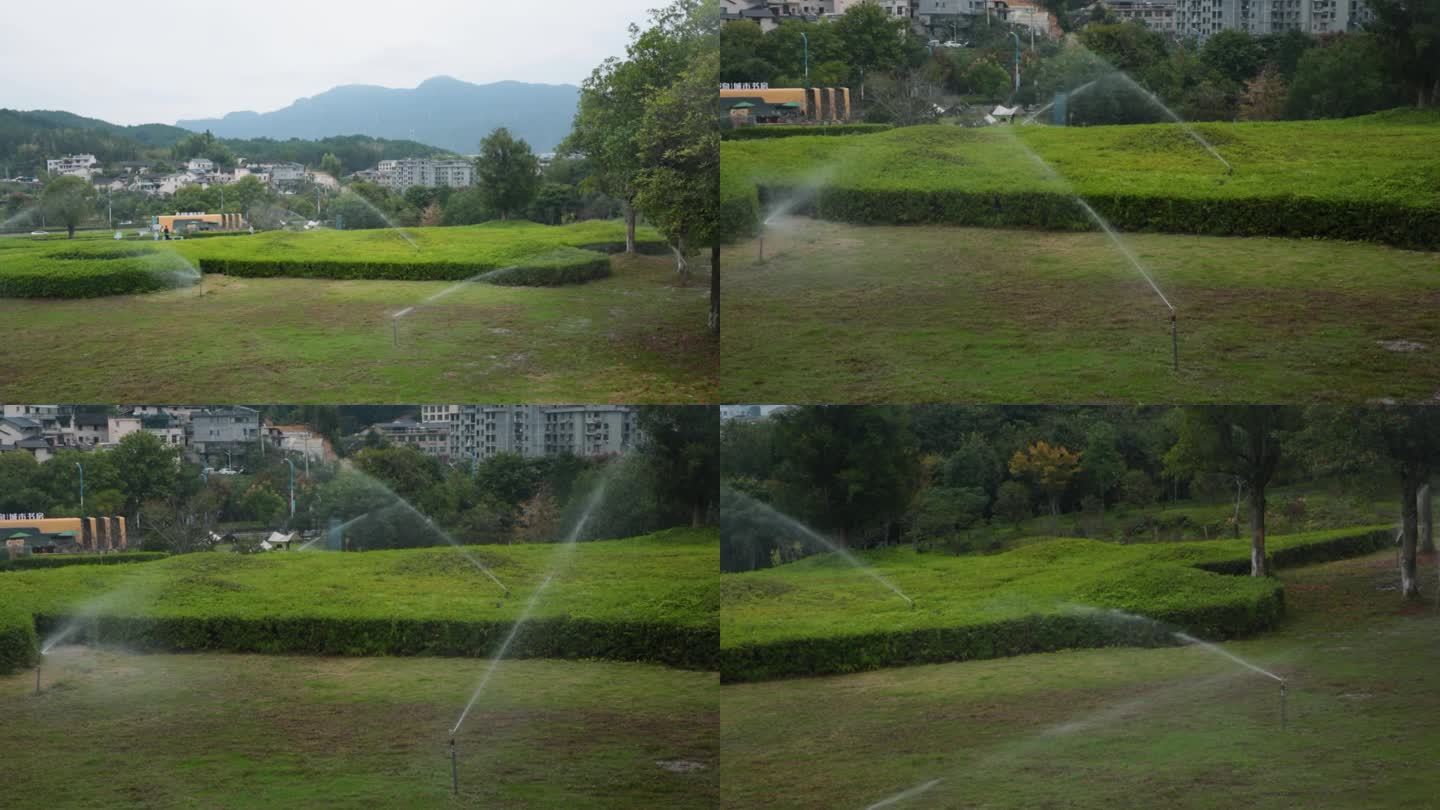 公园滴灌系统环保节能绿色循环