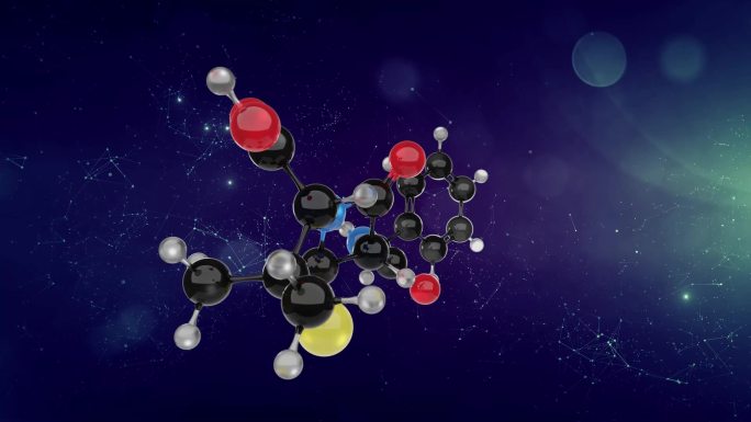 青霉素分子动画
