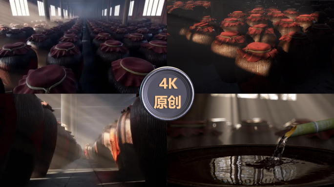 酒窖 酒文化窖藏酿酒-4K