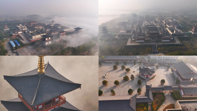 唐山寺庙 唐山龙泉寺 云海寺庙