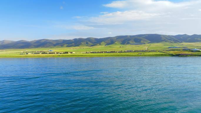 海面水面  青海湖风景