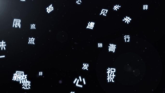 文字组合动画AE模板