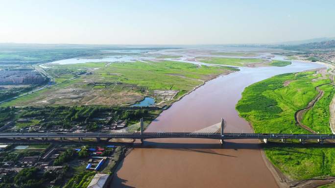 乌海黄河，乌达区，乌海黄河特大桥，4K