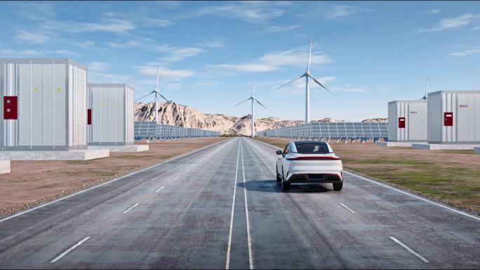 新能源电车，储能设备风力发电