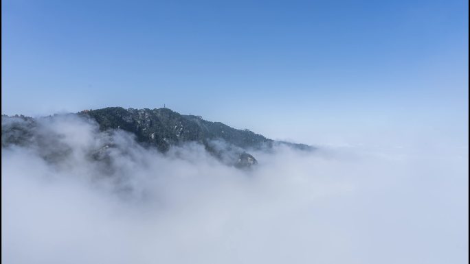 庐山云海延时 （独家授权）