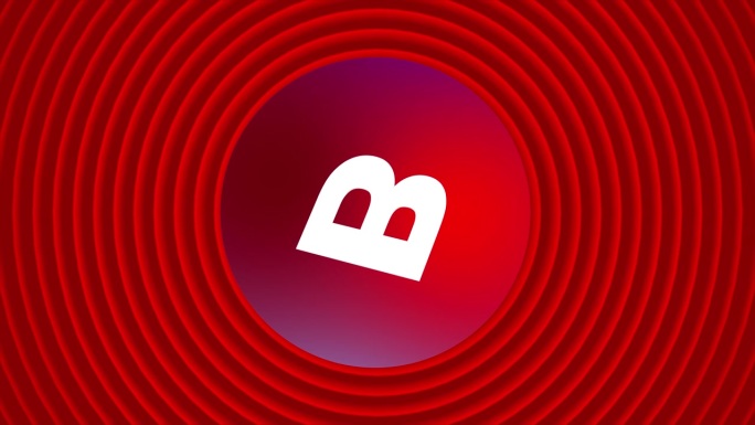 字母后期logo B动画