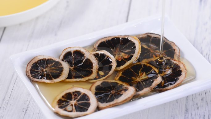 蜂蜜   蜂蜜柠檬 升格 整齐排列