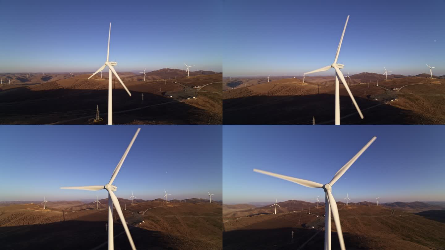 高原上的风力发电