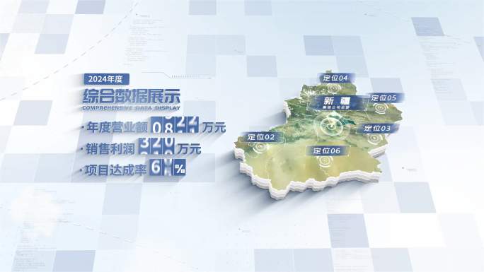 新疆地图展示