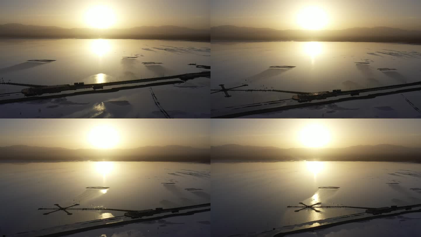 茶卡盐湖 天空之境 航拍 青海 湖泊