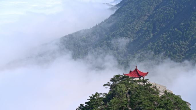 庐山观云亭延时云海（独家）