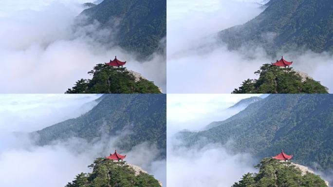 庐山观云亭延时云海（独家）