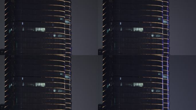 高端写字楼 深夜灯火通明5
