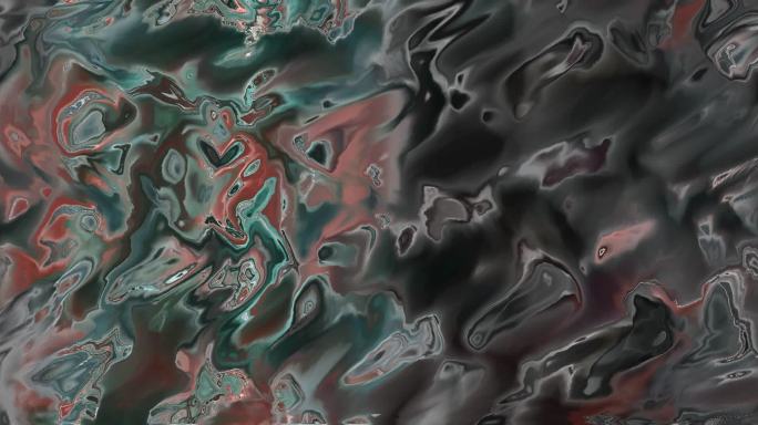 渲染酸性金属流体创造力抽象艺术背景28