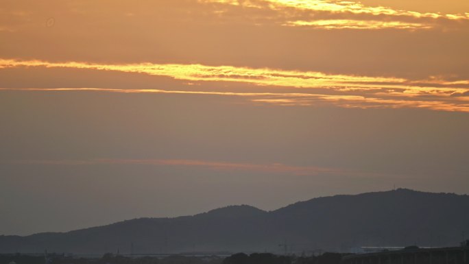 太湖鼋头渚日落延时