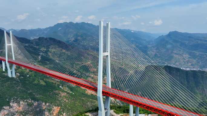 北盘江大桥航拍，世界第一高桥