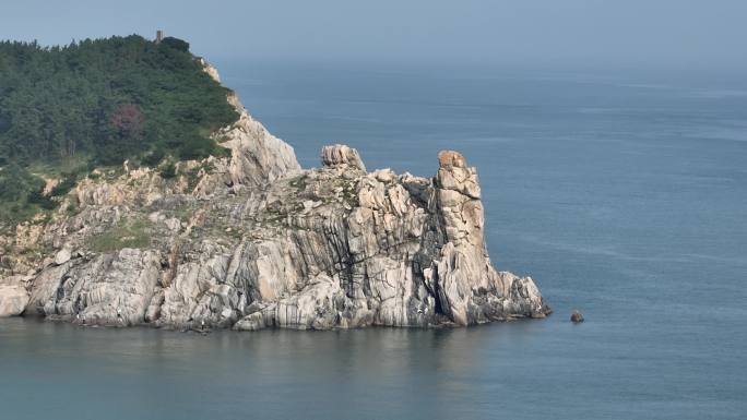 航拍猫儿山岛