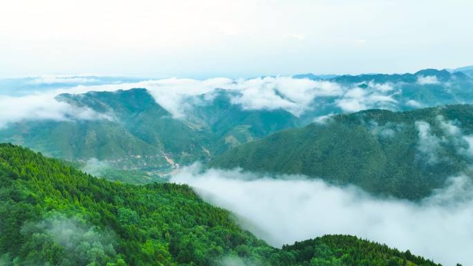 丹凤县商山云海