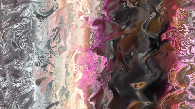 渲染酸性金属流体创造力抽象艺术背景29