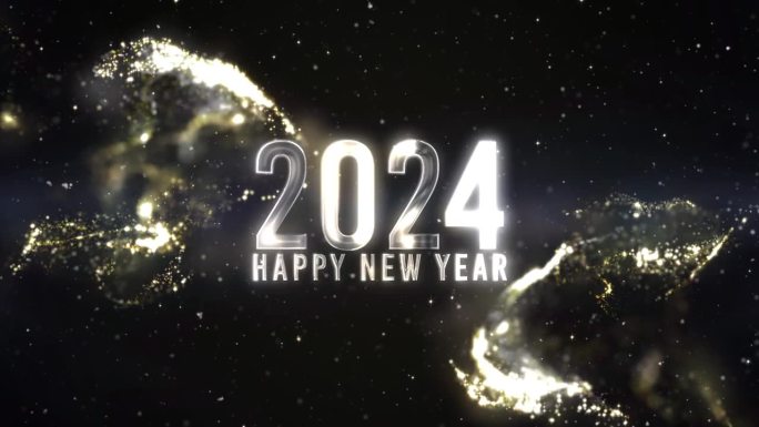 恭贺2024年新年，黄金假日