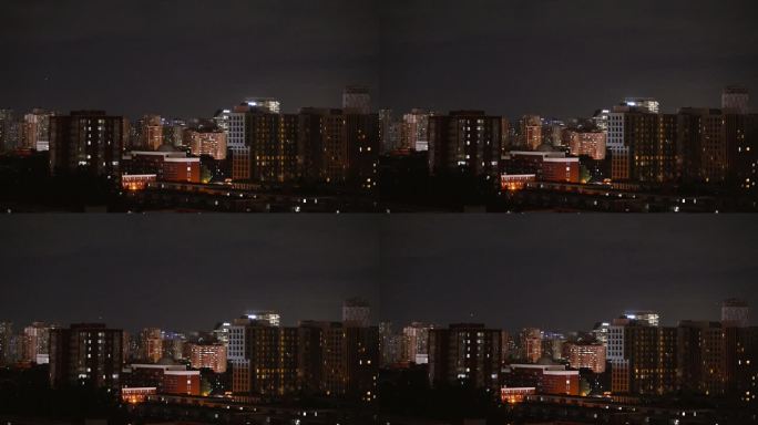 北京市夜间雷暴的早期阶段
