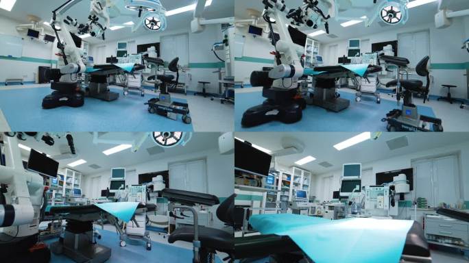 神经外科现代化病房。经营医疗保健急诊诊所。