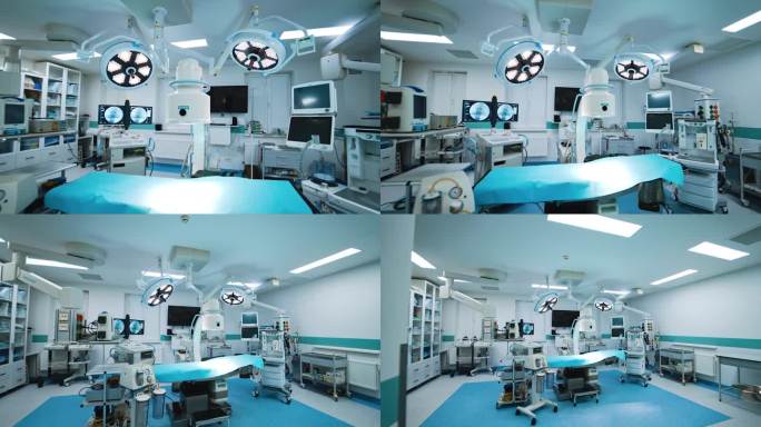 神经外科无菌现代化室。手术技术。